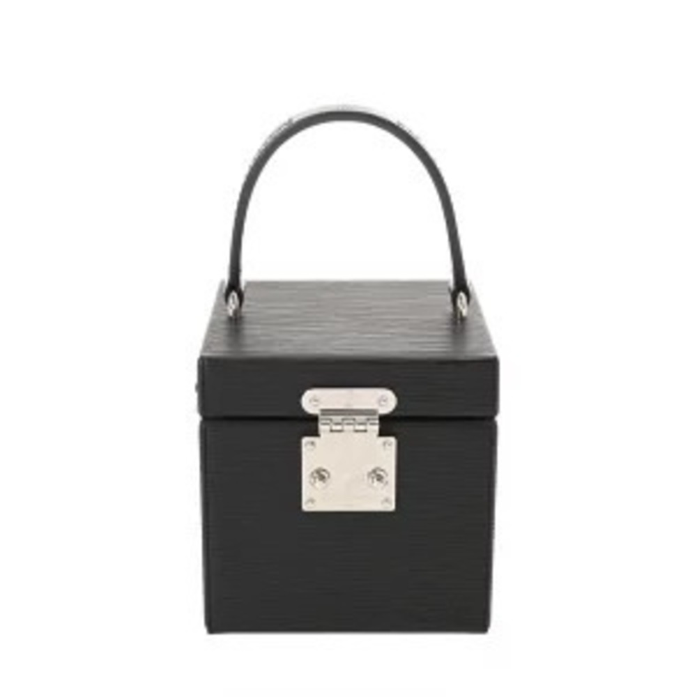 Louis Vuitton Noir Black Epi Leather Handbag